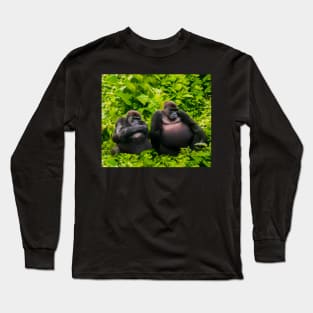 Resting gorillas Long Sleeve T-Shirt